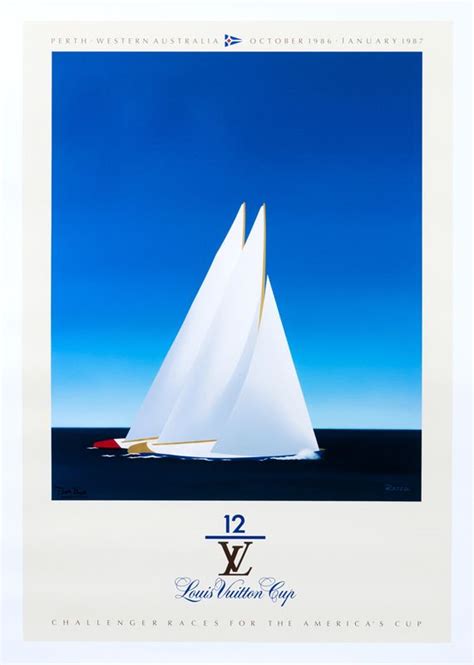 louis vuitton cup poster